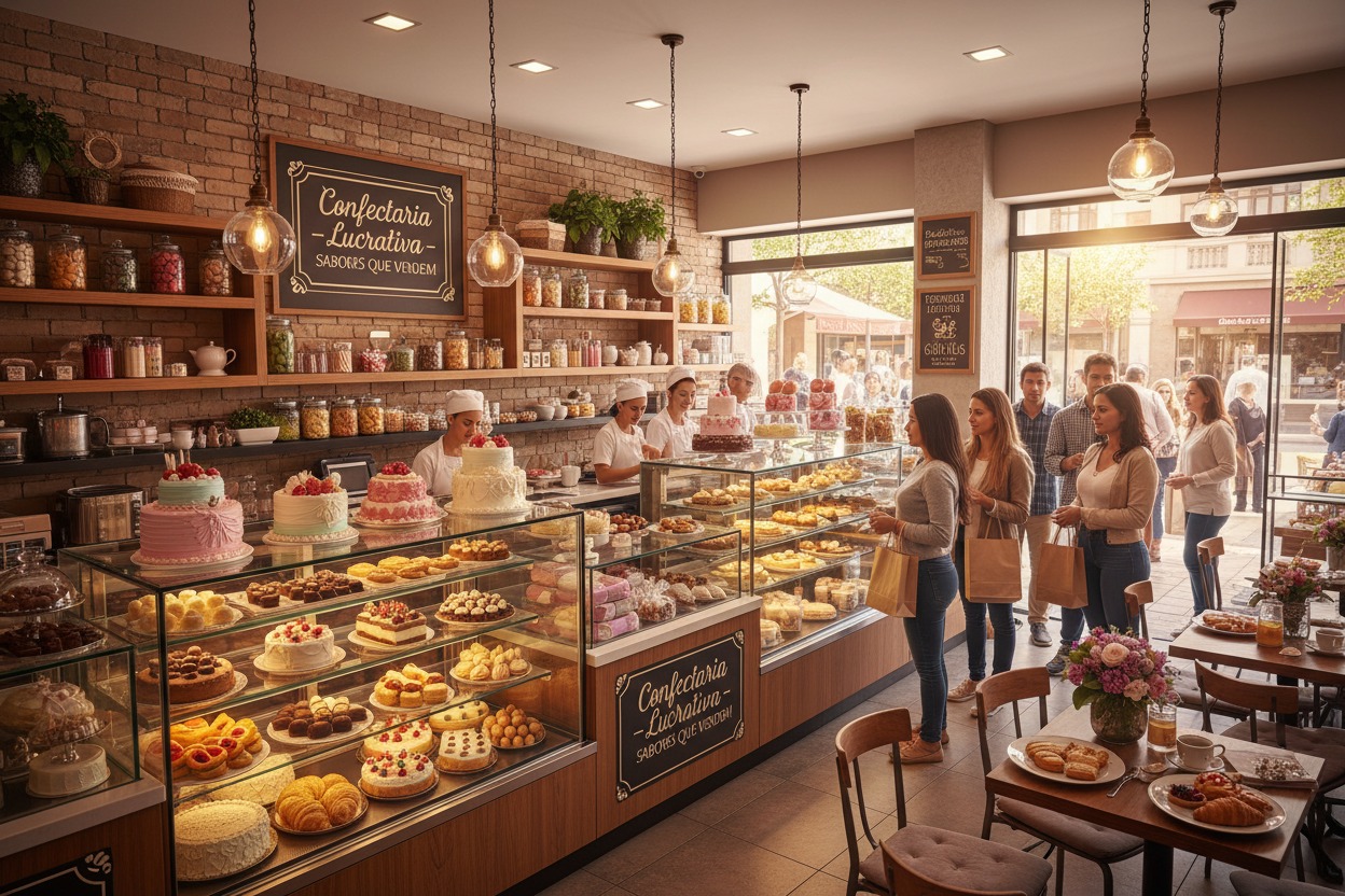 Confeitaria em um Negócio Lucrativo